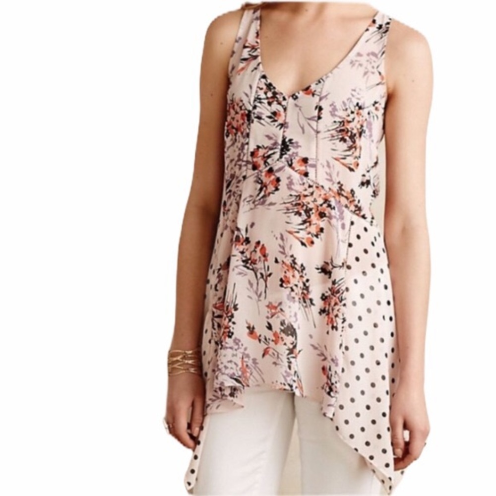 Anthropologie Venessa Virginia Garden blouse